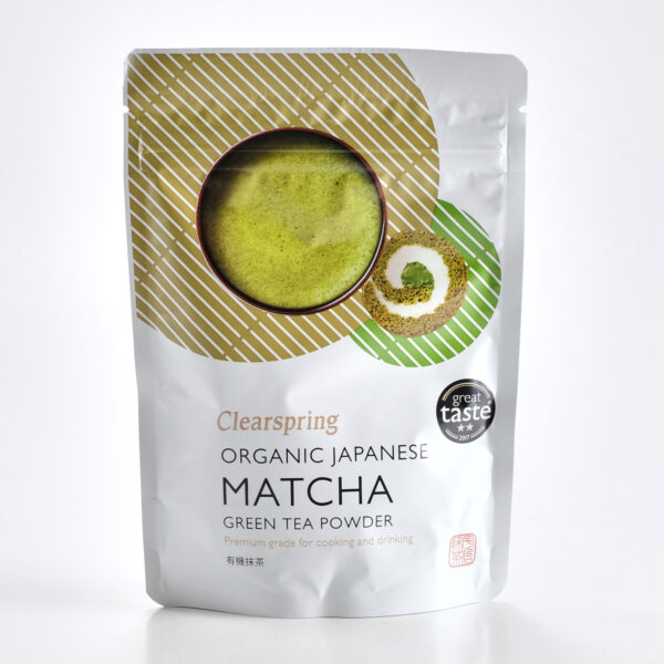 Matcha rohelise tee pulber 40g Clearspring